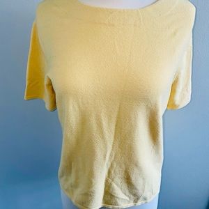 Vintage Carlisle yellow top